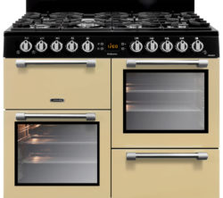 LEISURE  Cookmaster CK100G232C 100 cm Gas Range Cooker - Cream & Chrome